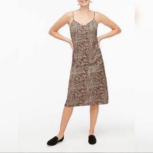 J.Crew - Leopard slip on dress